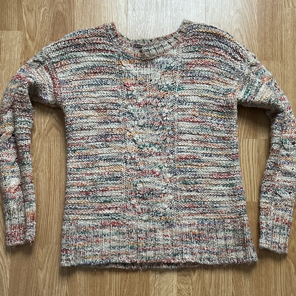 American Eagle Outfitters Multicolor Knit Sweater